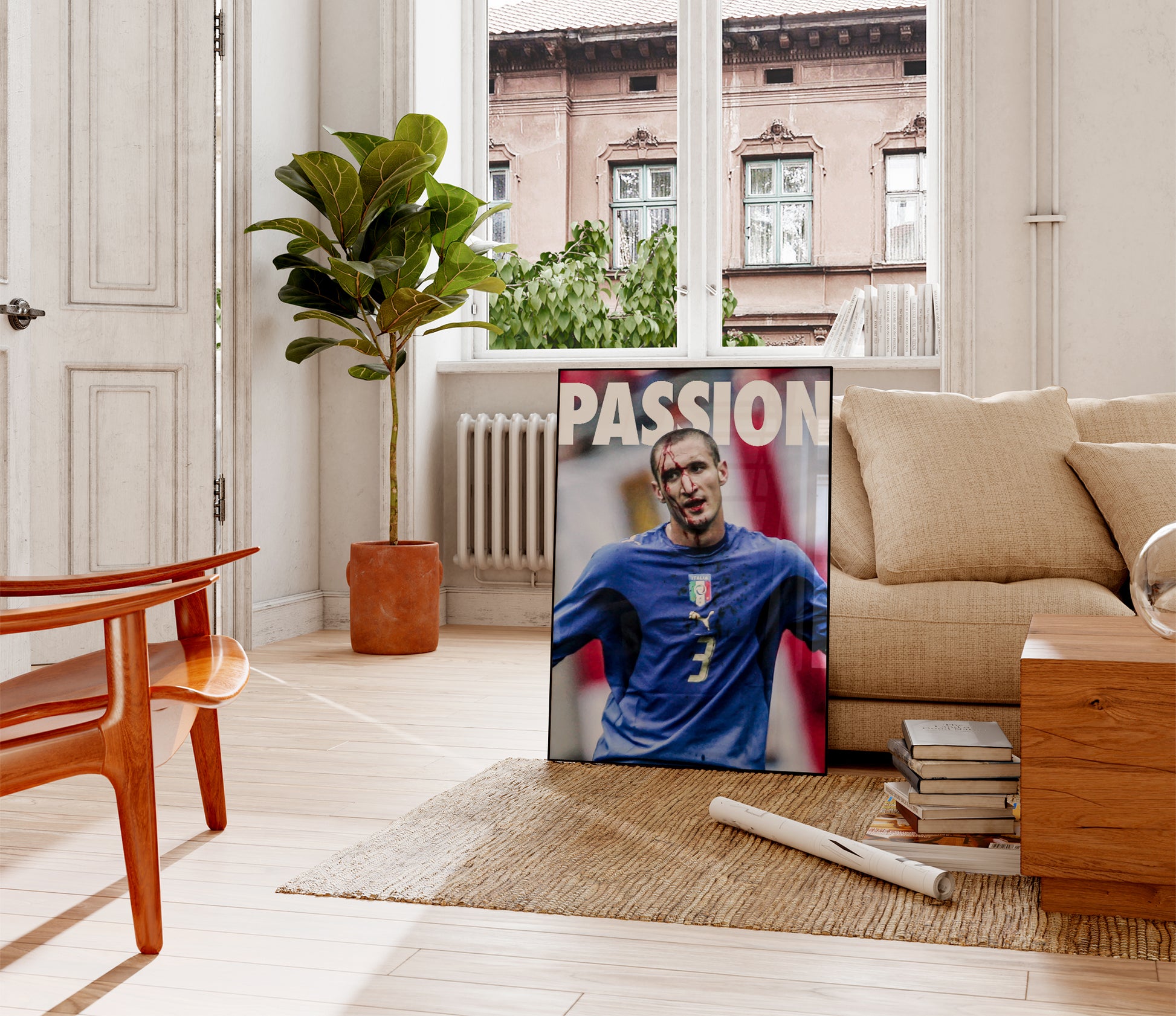 Giorgio Chiellini 'Passion' Poster