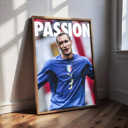 Giorgio Chiellini 'Passion' Poster