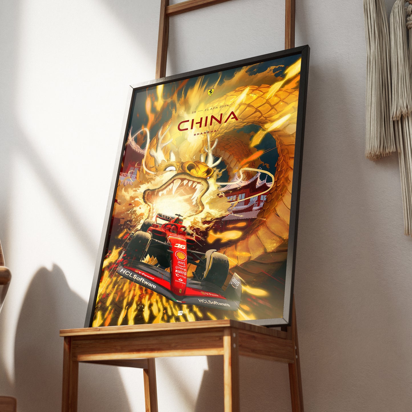 China Grand Prix 2024 F1 Poster