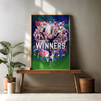 Crystal Palace Conference League Champions Poster