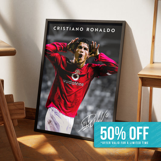 Cristiano Ronaldo 'Signature' Poster