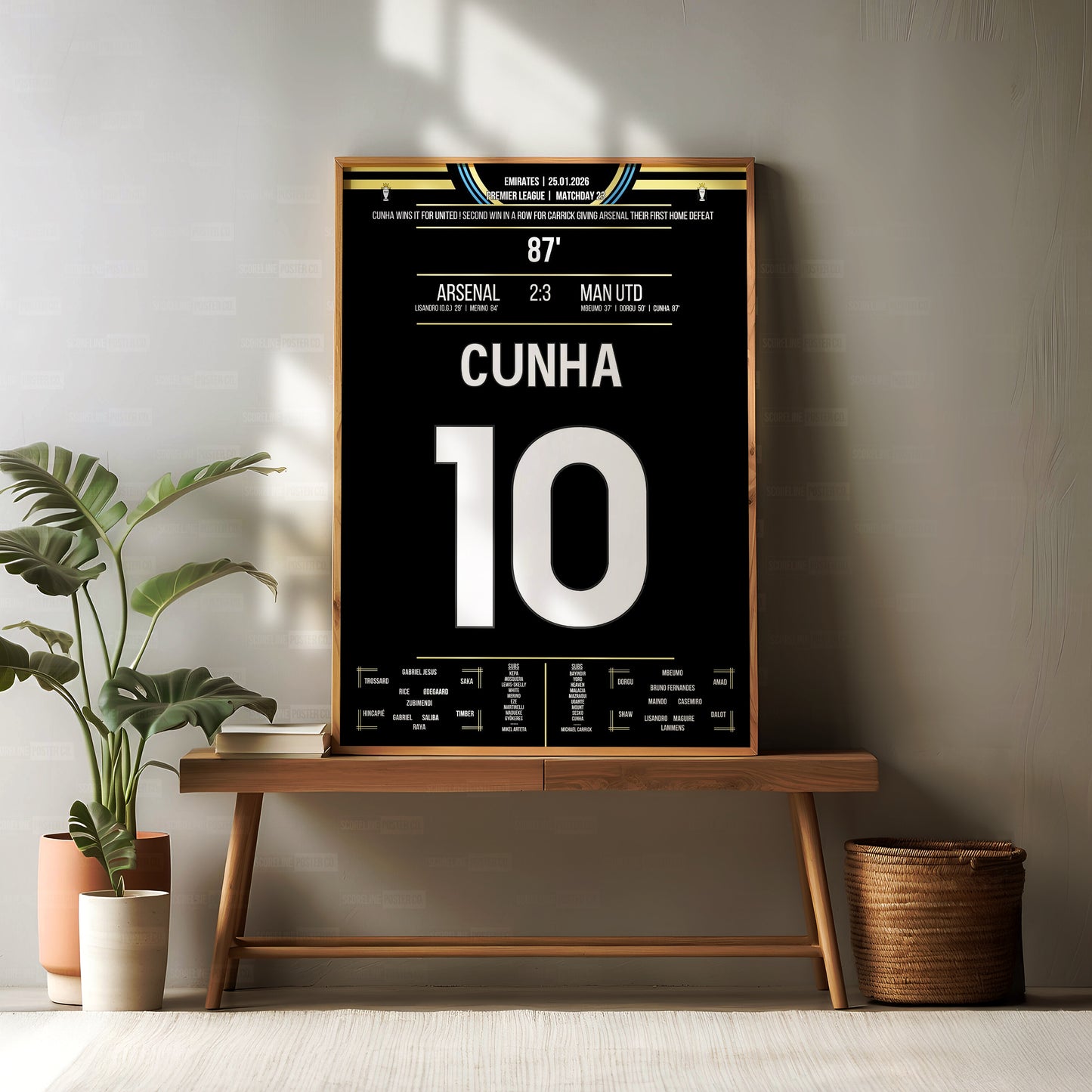 Matheus Cunha Shirt Poster