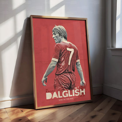 Kenny Dalglish 'King Of The Kop' Poster