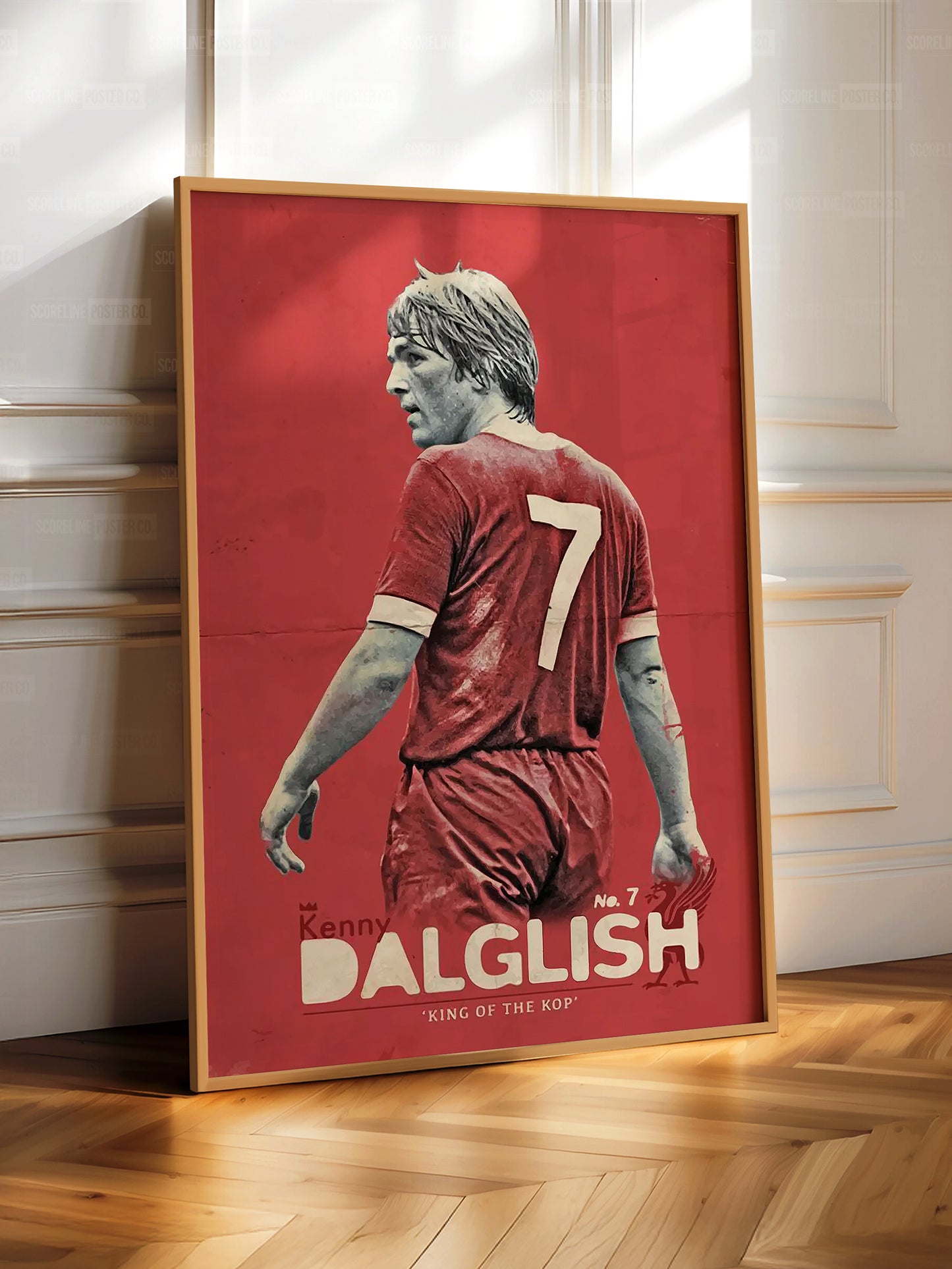 Kenny Dalglish 'King Of The Kop' Poster