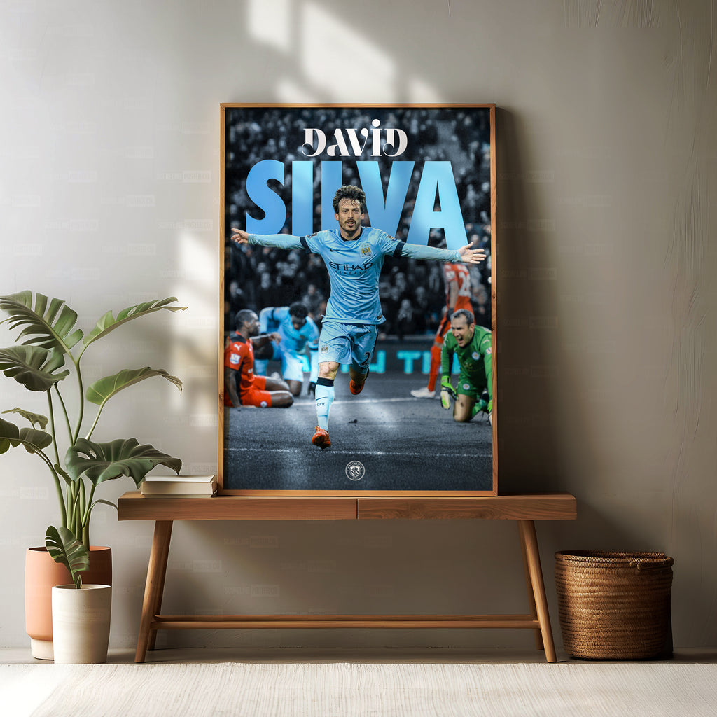 David Silva Poster