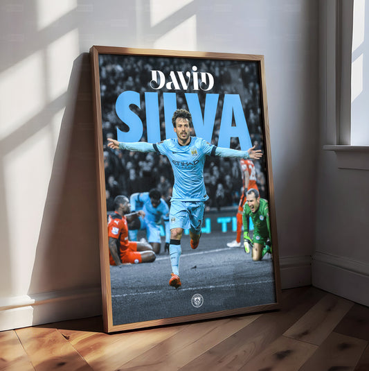 David Silva Poster