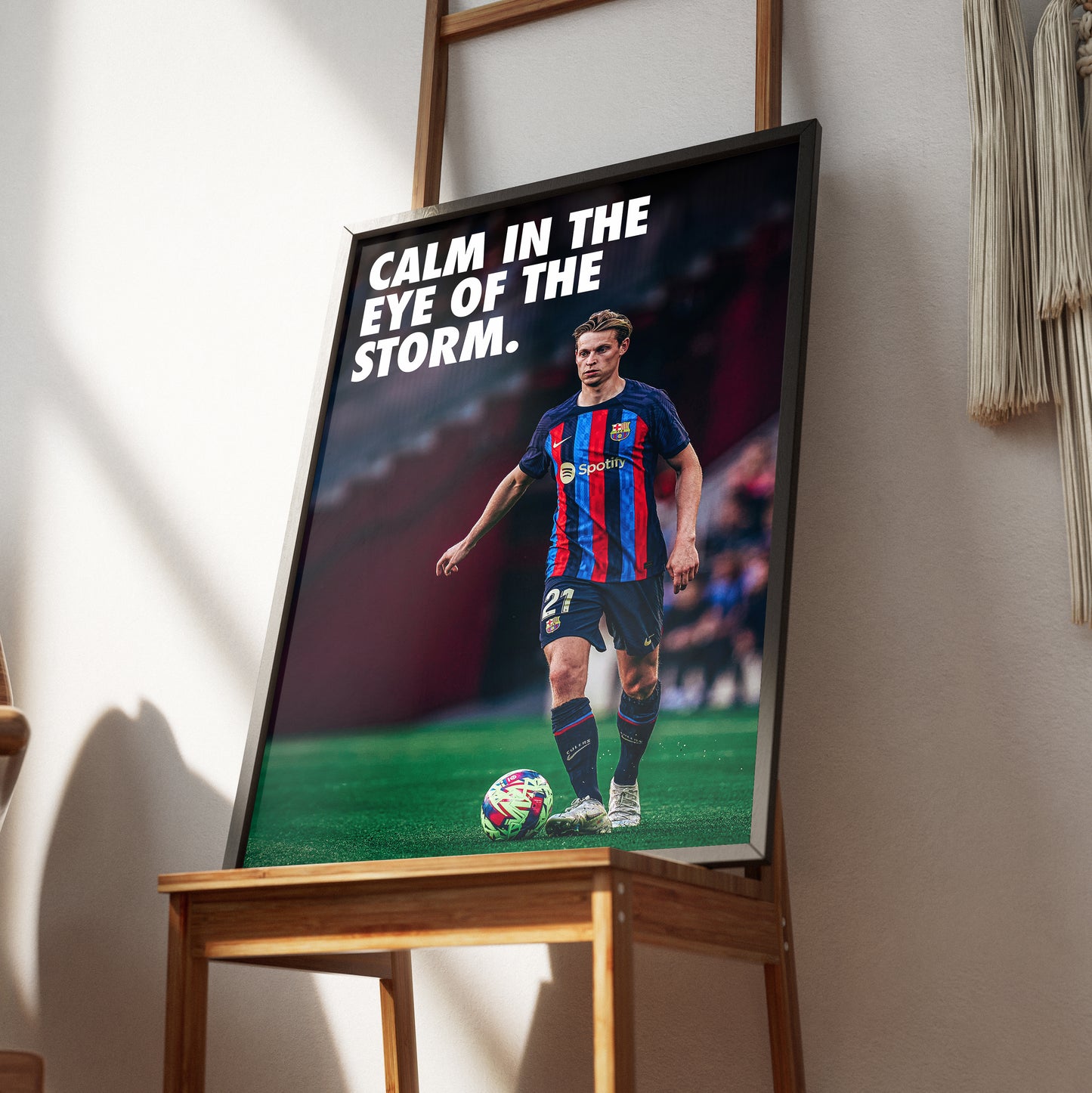Frenkie De Jong 'Storm' Poster