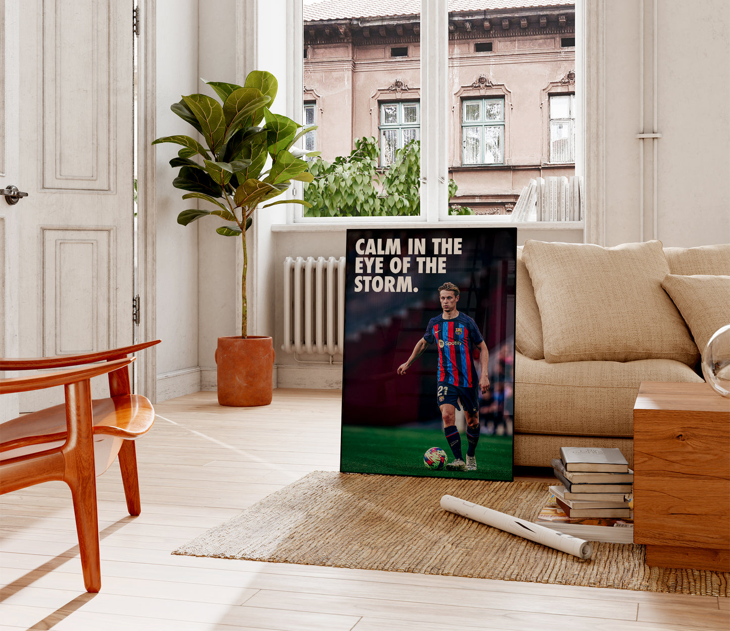 Frenkie De Jong 'Storm' Poster