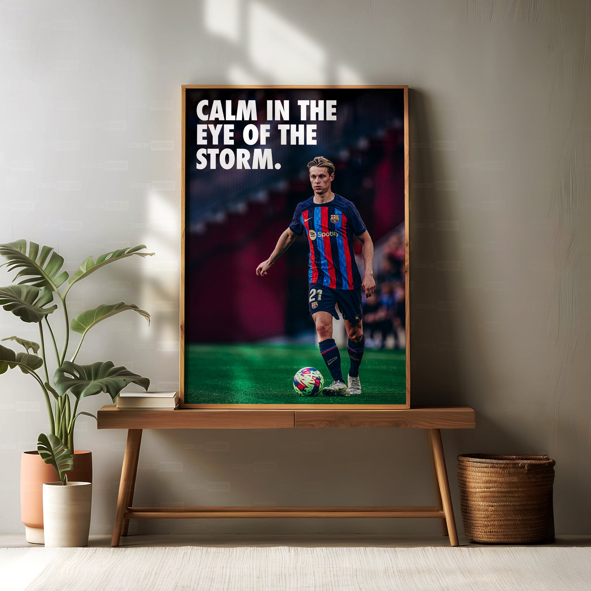 Frenkie De Jong 'Storm' Poster