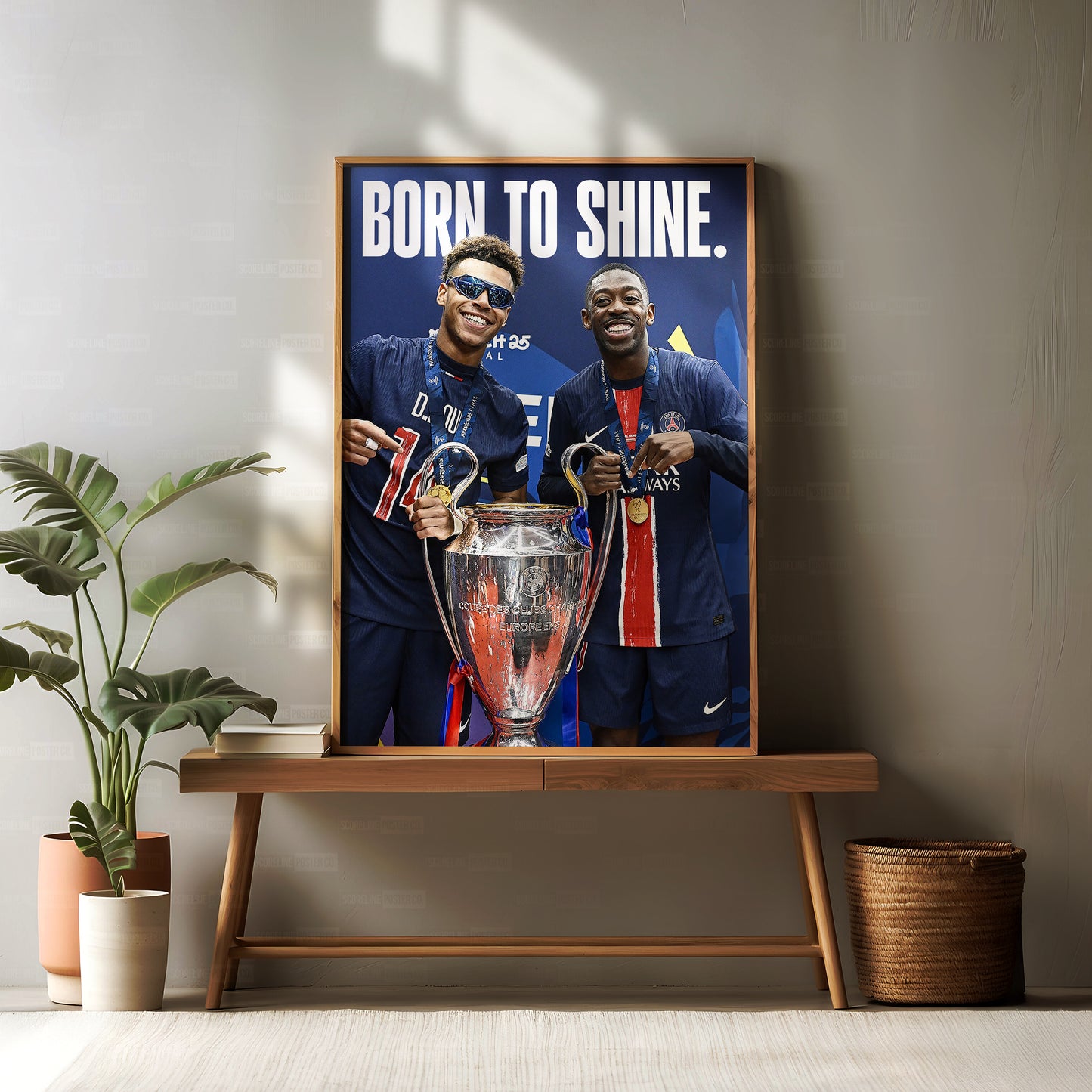 Desire Doue & Ousmane Dembele Poster