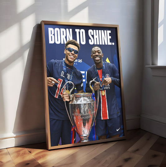 Desire Doue & Ousmane Dembele Poster