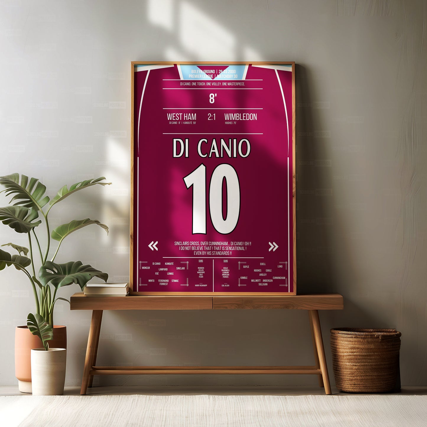 Paolo Di Canio Shirt Poster