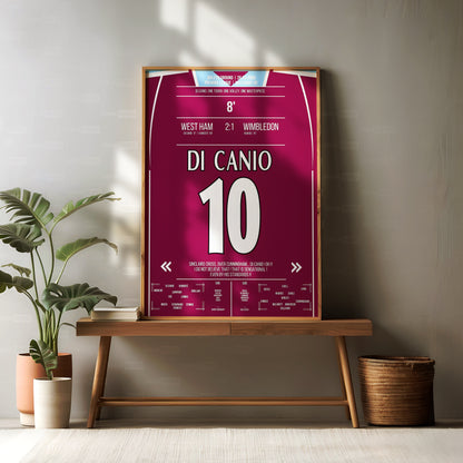 Paolo Di Canio Shirt Poster