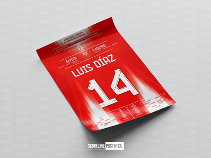 Luis Díaz Shirt Poster
