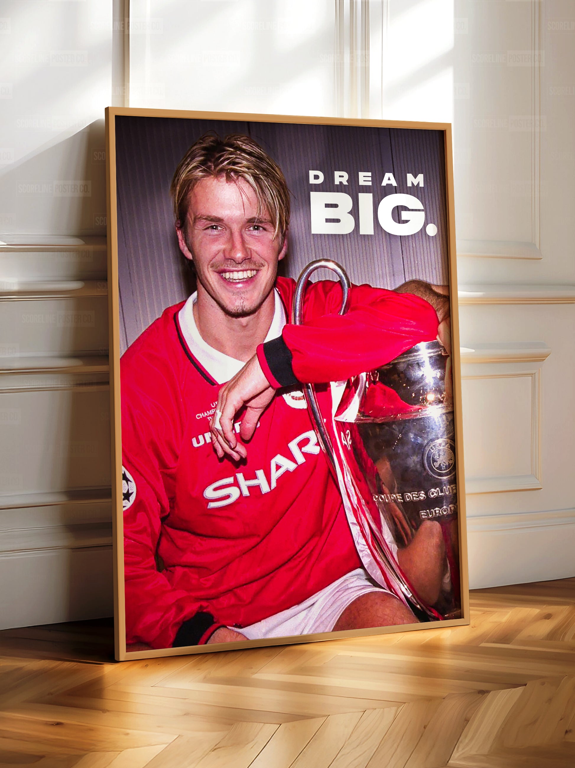 David Beckham 1999 'Dream Big' Poster