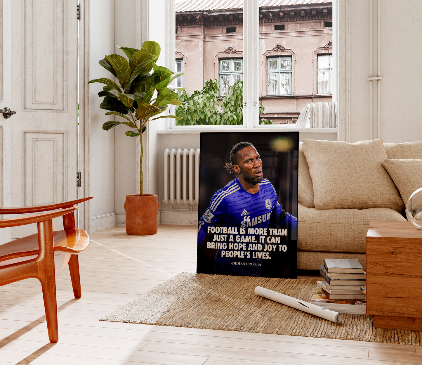 Didier Drogba 'Quote' Poster
