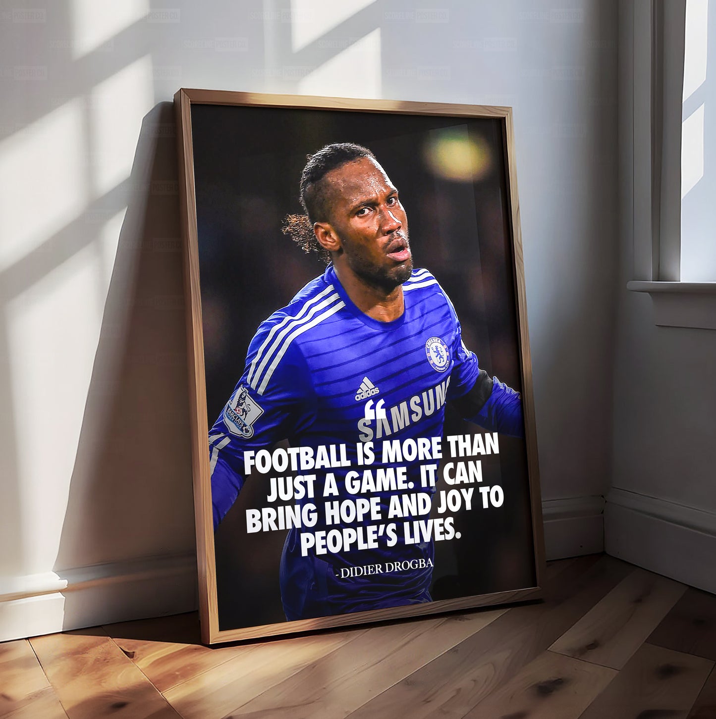 Didier Drogba 'Quote' Poster
