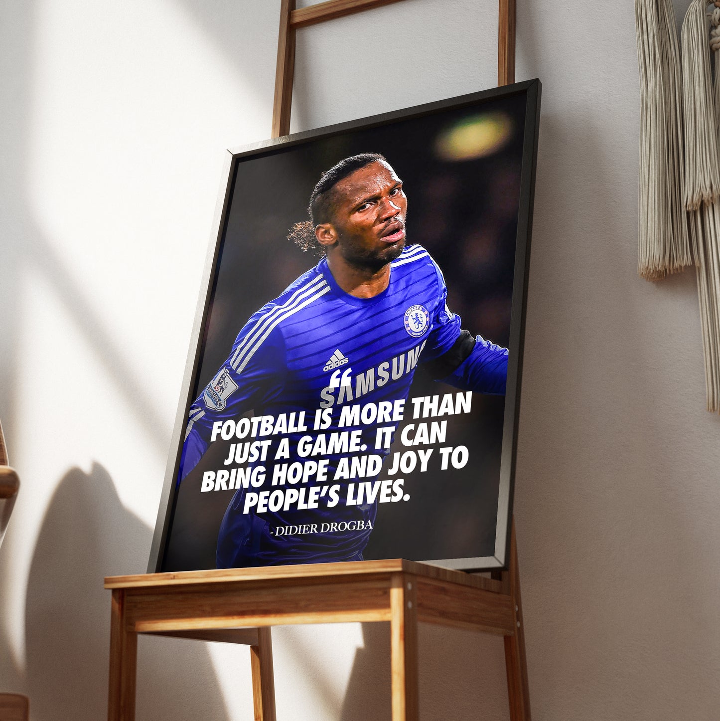 Didier Drogba 'Quote' Poster