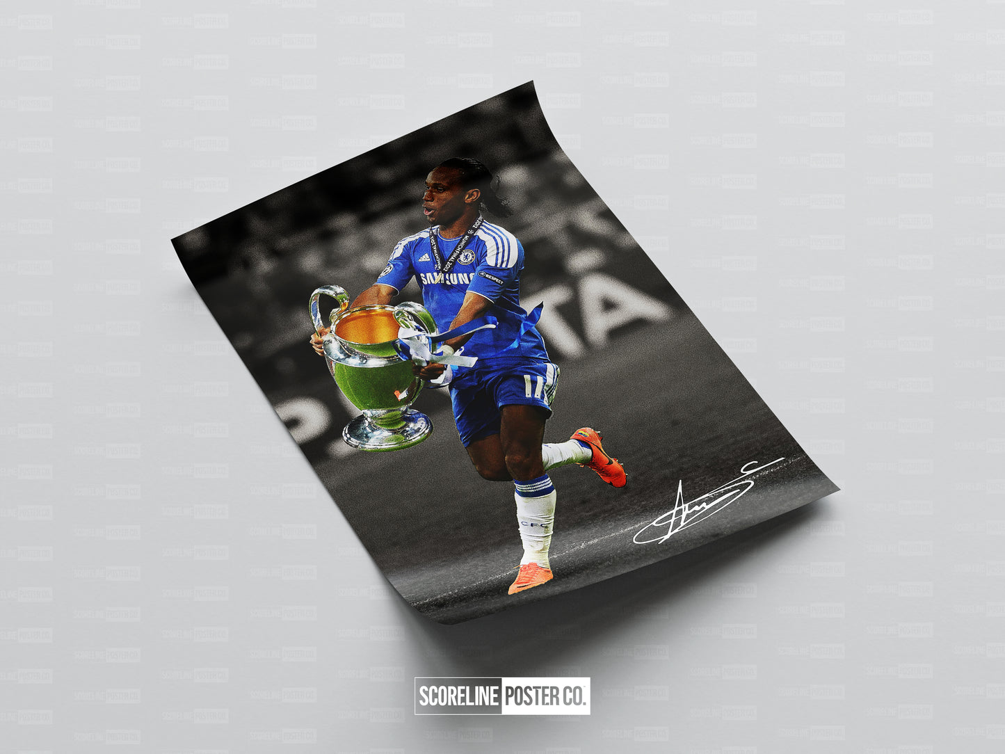 Didier Drogba UCL Poster
