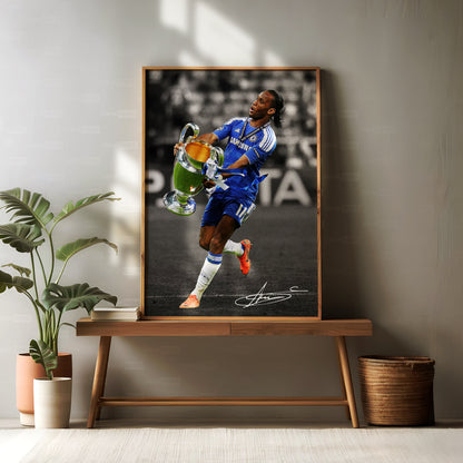 Didier Drogba UCL Poster