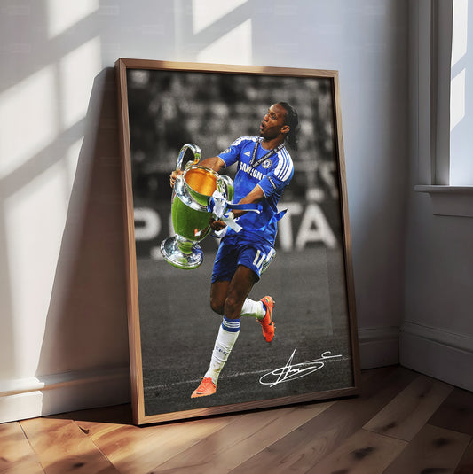 Didier Drogba UCL Poster