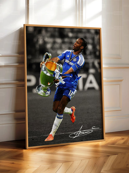Didier Drogba UCL Poster