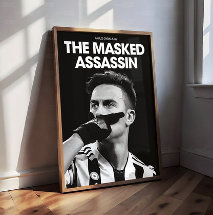 Paulo Dybala 'The Masked Assassin' Poster