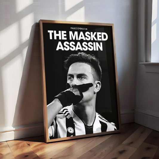 Paulo Dybala 'The Masked Assassin' Poster