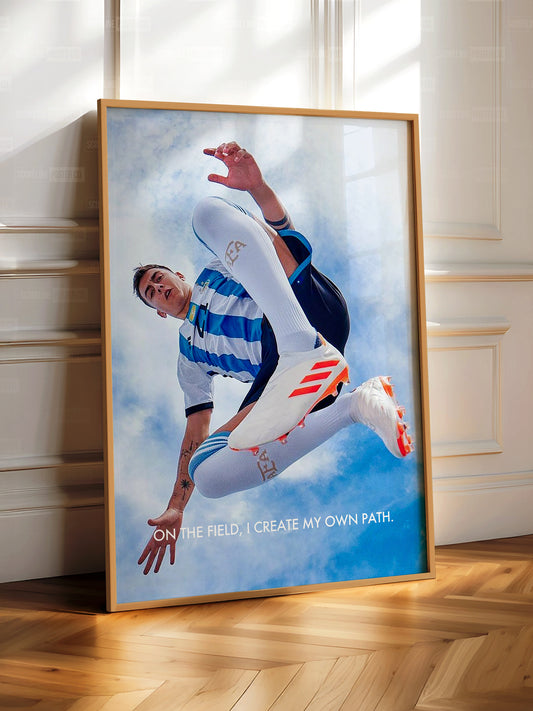 Paulo Dybala 'Path' Poster