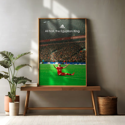 Mo Salah 'All Hail The Egyptian King' Poster
