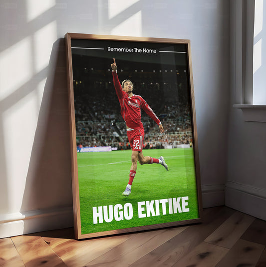 Hugo Ekitike 'Remember The Name' Poster