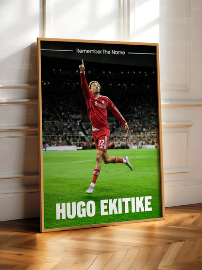 Hugo Ekitike 'Remember The Name' Poster