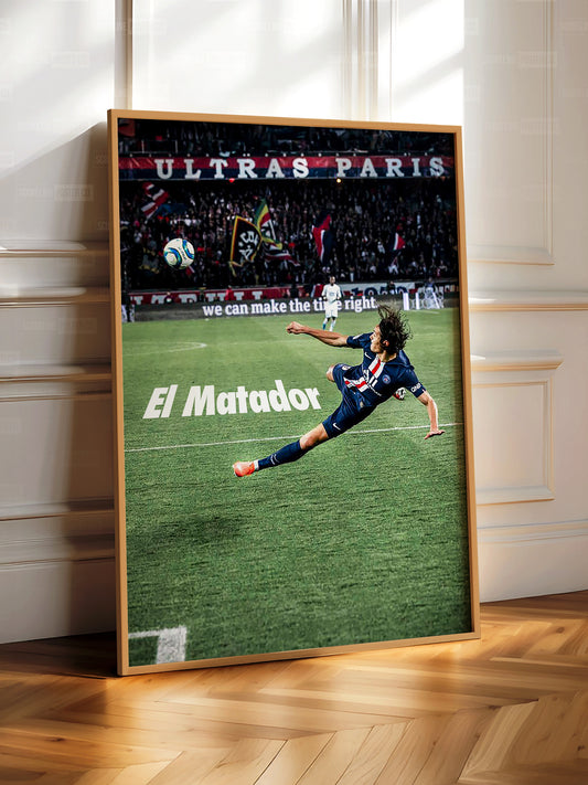 Edinson Cavani 'El Matador' Poster