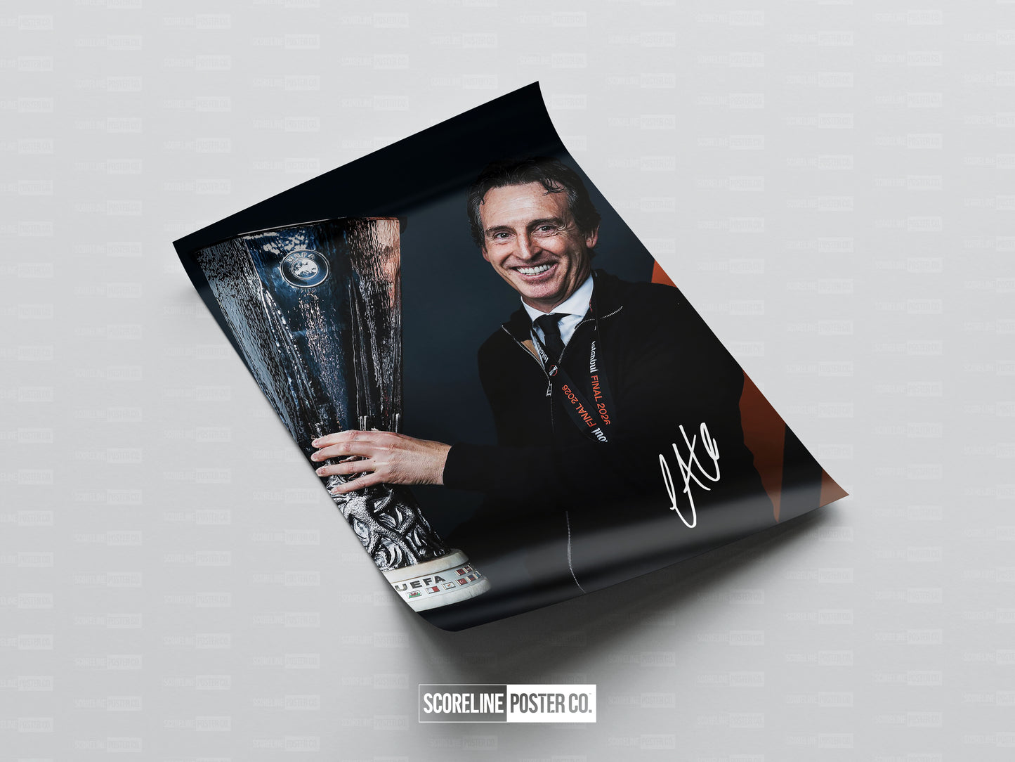 Unai Emery 'UEFA Europa League' Poster