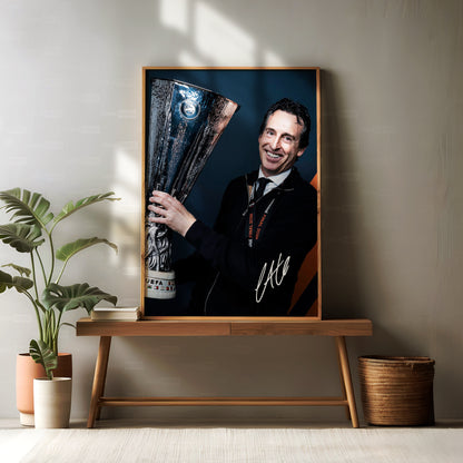Unai Emery 'UEFA Europa League' Poster
