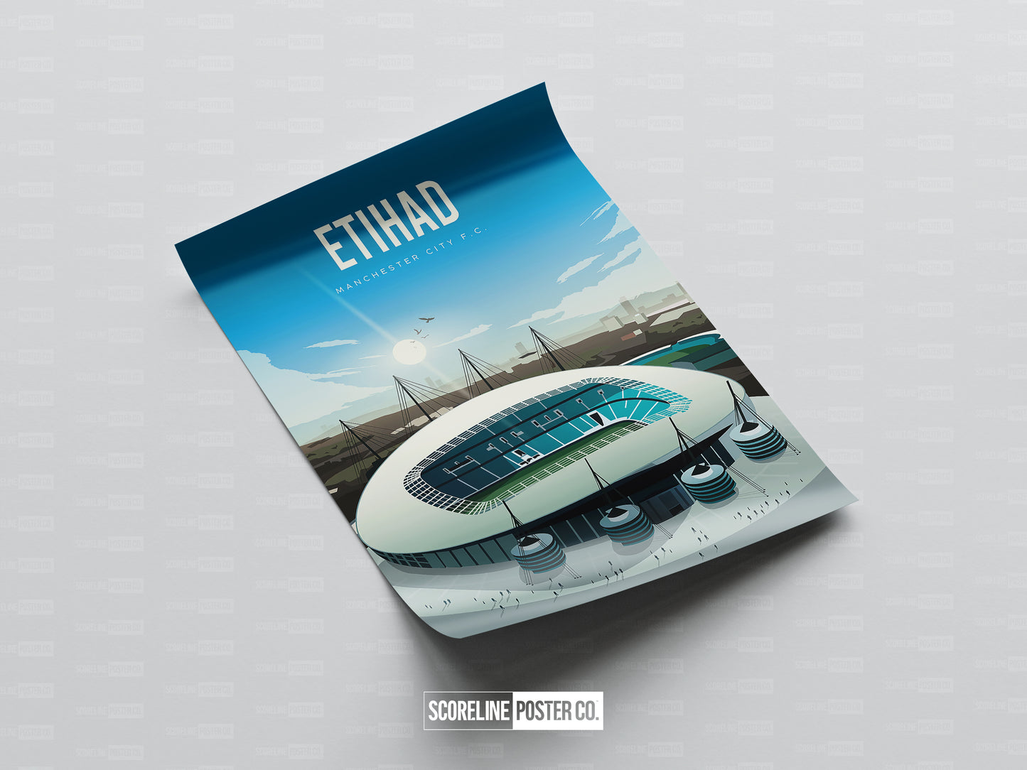 Etihad Stadium Poster
