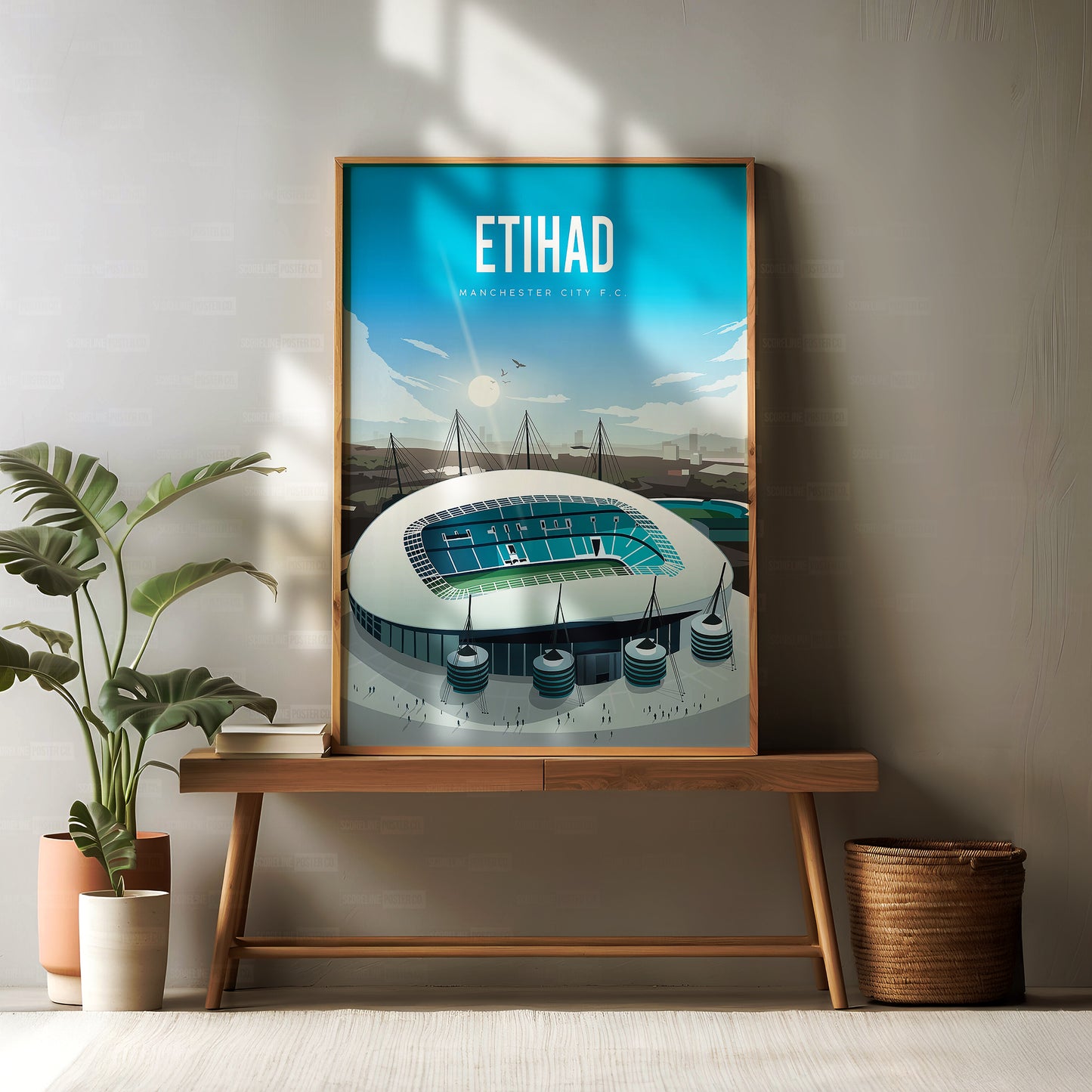 Etihad Stadium Poster