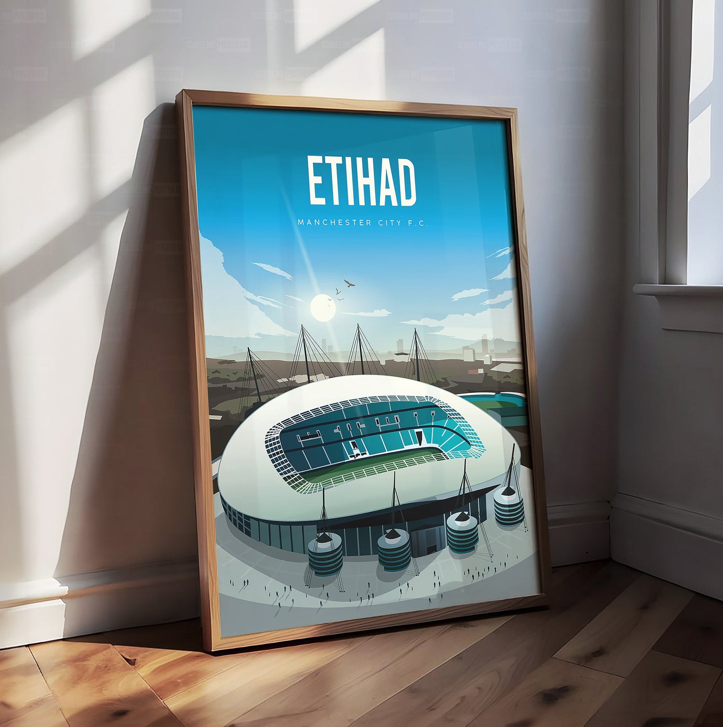 Etihad Stadium Poster