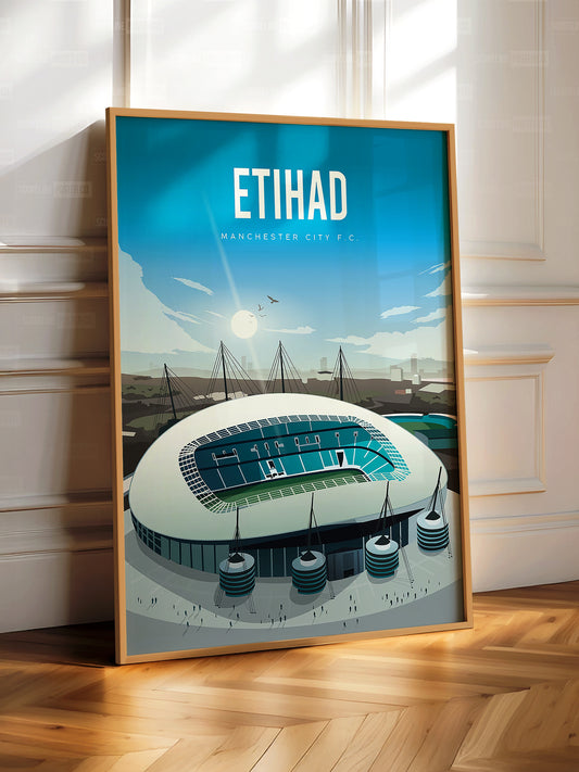 Etihad Stadium Poster