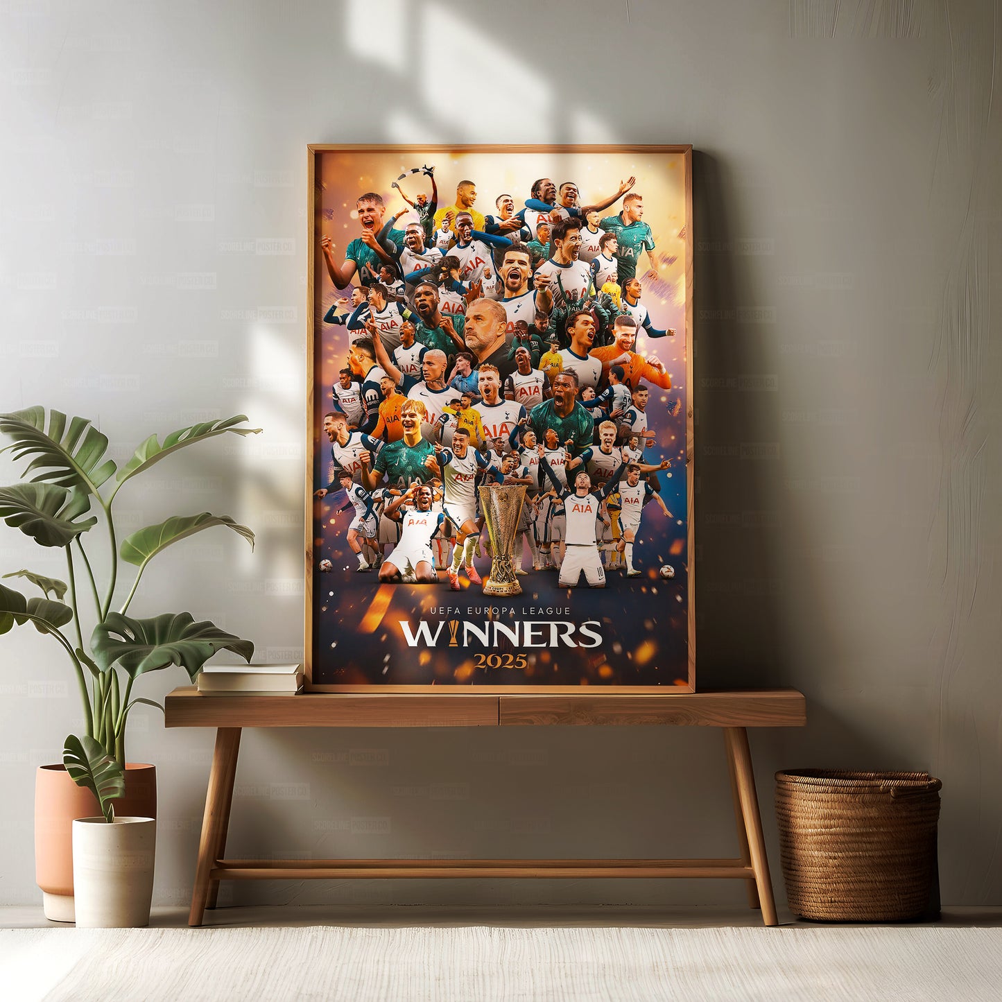 Spurs Europa League Poster