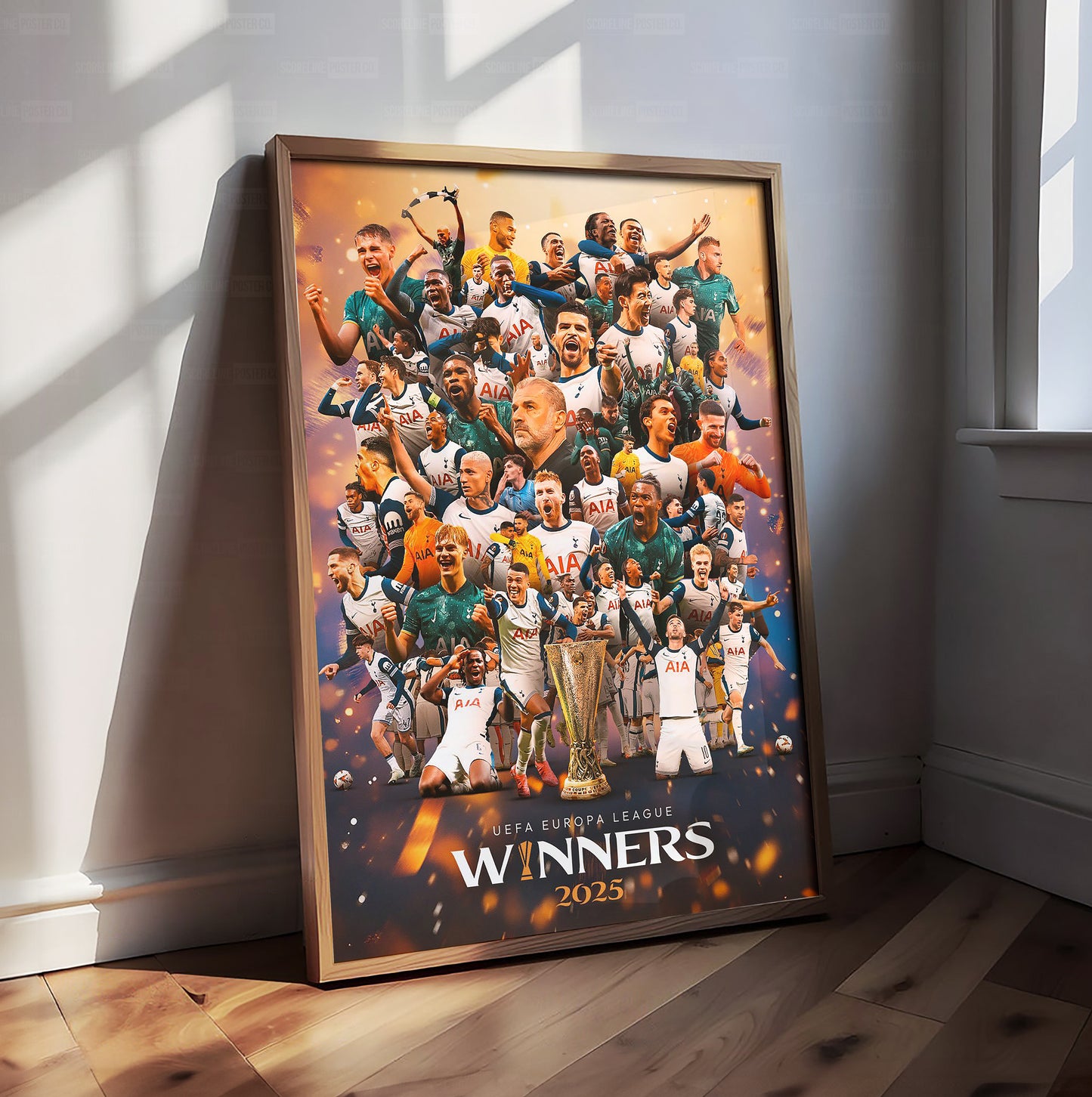 Spurs Europa League Poster