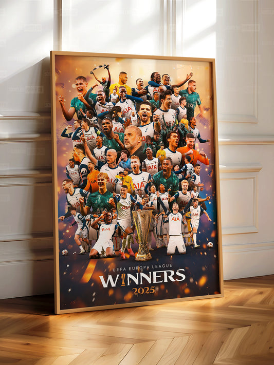 Spurs Europa League Poster