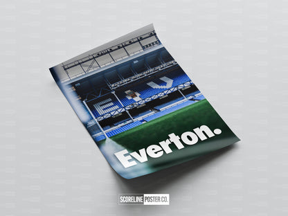 Everton Stadium Poster