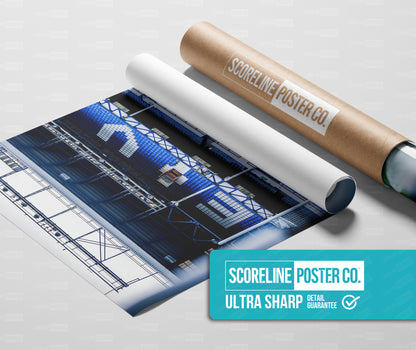 Everton Stadium Poster