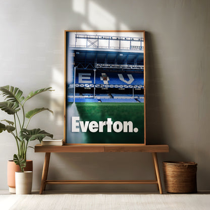 Everton Stadium Poster