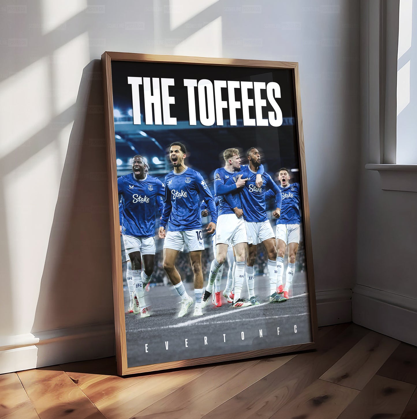 Everton 'The Toffees' Poster