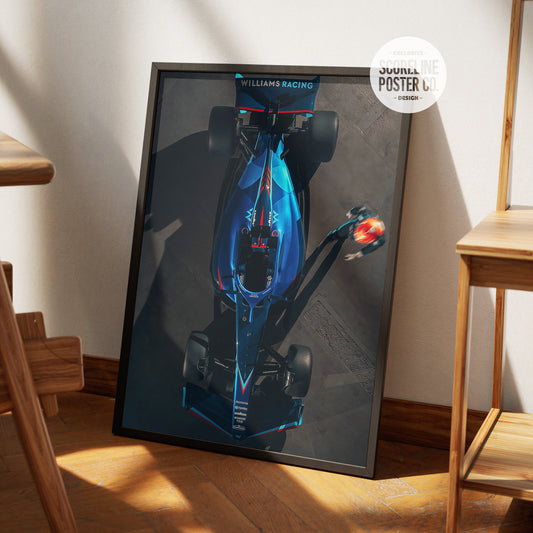Williams Racing F1 Poster