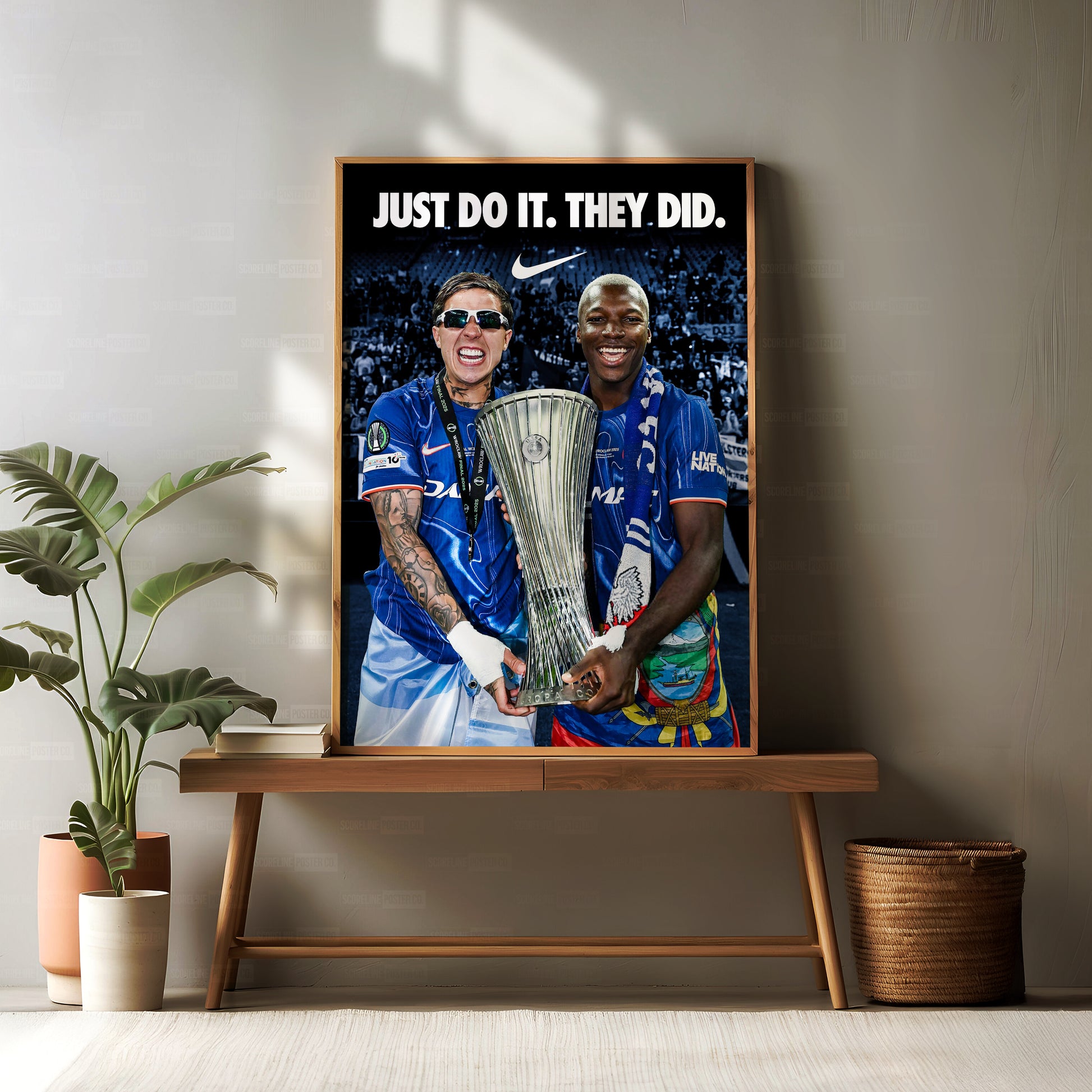 Enzo Fernandez & Moises Caicedo Poster
