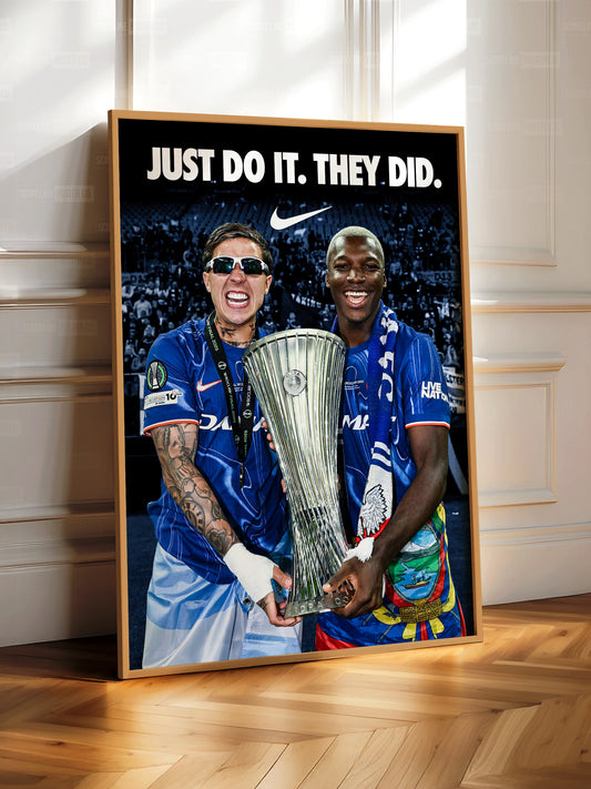 Enzo Fernandez & Moises Caicedo Poster