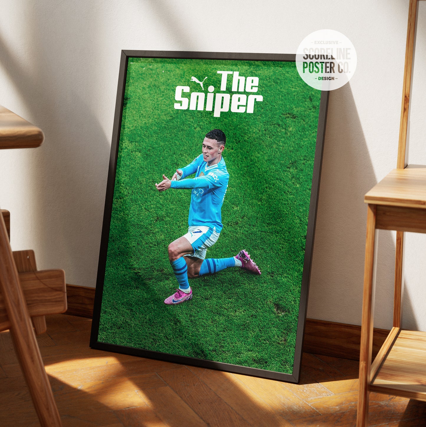 Phil Foden 'Sniper' Poster